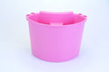 30-litre car washing bucket in black, red, blue, or pink colours for vehicle cleaning