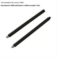 Two-segment push-and-pull rod fitness stick with pulling rope for yoga and Pilates home exercise