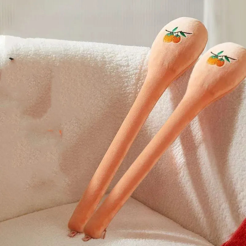 48 cm meridian percussion massage back pounding stick with zipper-style handle