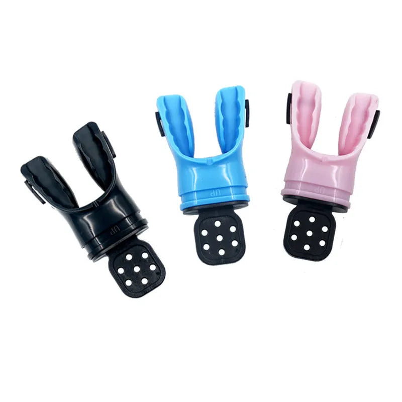 Edible silicone diving mouthpiece 110mm length in various colour options