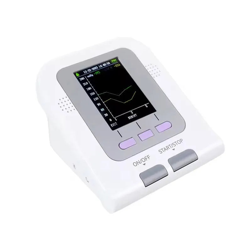 CONTEC08A Vet digital blood pressure monitor for animals with colour screen and three cuff sizes.