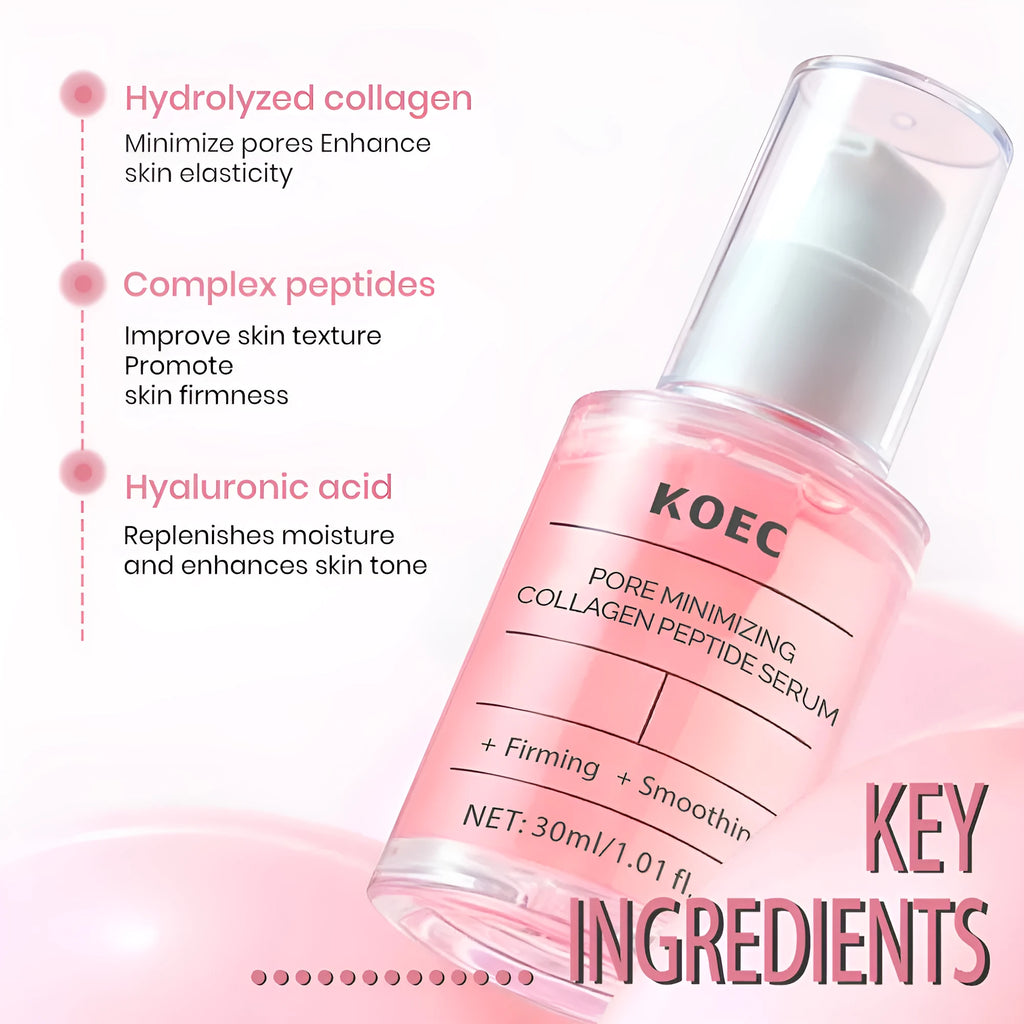 30g KOEC Collagen Polypeptide Essence facial moisturising lotion in white pot