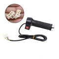 Three-wheel electric car modification accelerator handle with rotating three-speed control and 3-wire plug connection