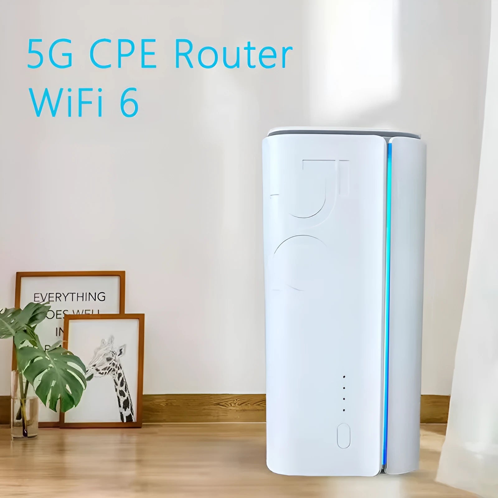 4G CPE wireless router with three network modes, slim 51x30x5mm design, Zhanrui or Qualcomm chip version