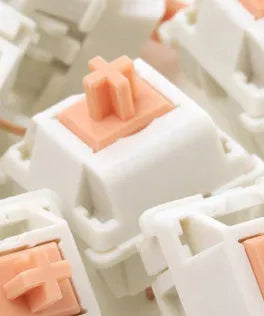 Single panda shaft tactile mechanical keyboard switch for DIY installation.