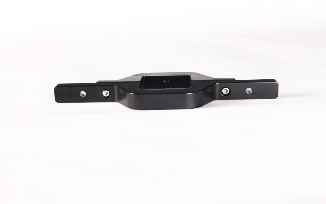 Black trailer hook lamp holder bracket for off-road vehicle lighting modifications
