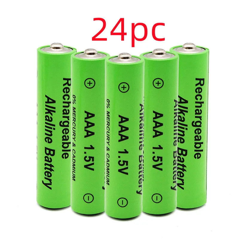 AA size 3000mAh alkaline rechargeable battery labelled 1.5V