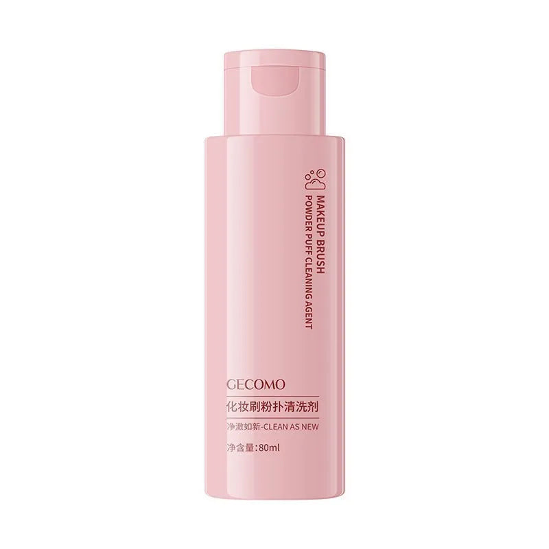 80ml liquid makeup brush and sponge cleaner in a bottle