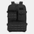 Army green tactical backpack with waterproof nylon construction and 17-inch size