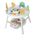 Three-in-one plastic baby jumping chair gymnastic rack in duck or lion styles for developmental play.