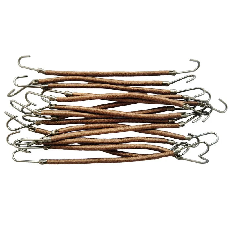 Wig double hook hair tool in solid colour with weaving construction