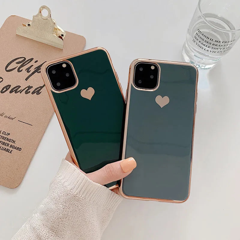 Solid colour TPU phone case for iPhone models showing precise camera and port cutouts