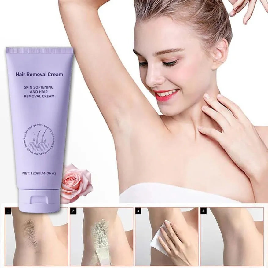 120g depilatory cream pot for leg face armpit arm hair removal suitable for all skin types