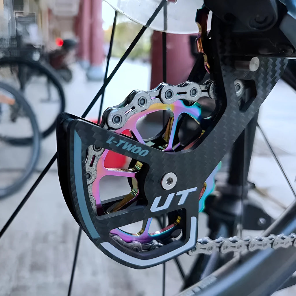 LTWOO 105 rear derailleur jockey wheel set with 13-tooth upper and 18-tooth lower large pulleys and chicken leg design