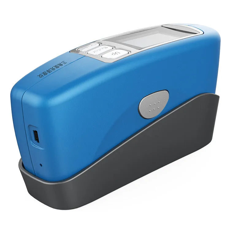 Ceramic Brightness Stone portable glossiness tester for paint, plastic, wood surface measurement.