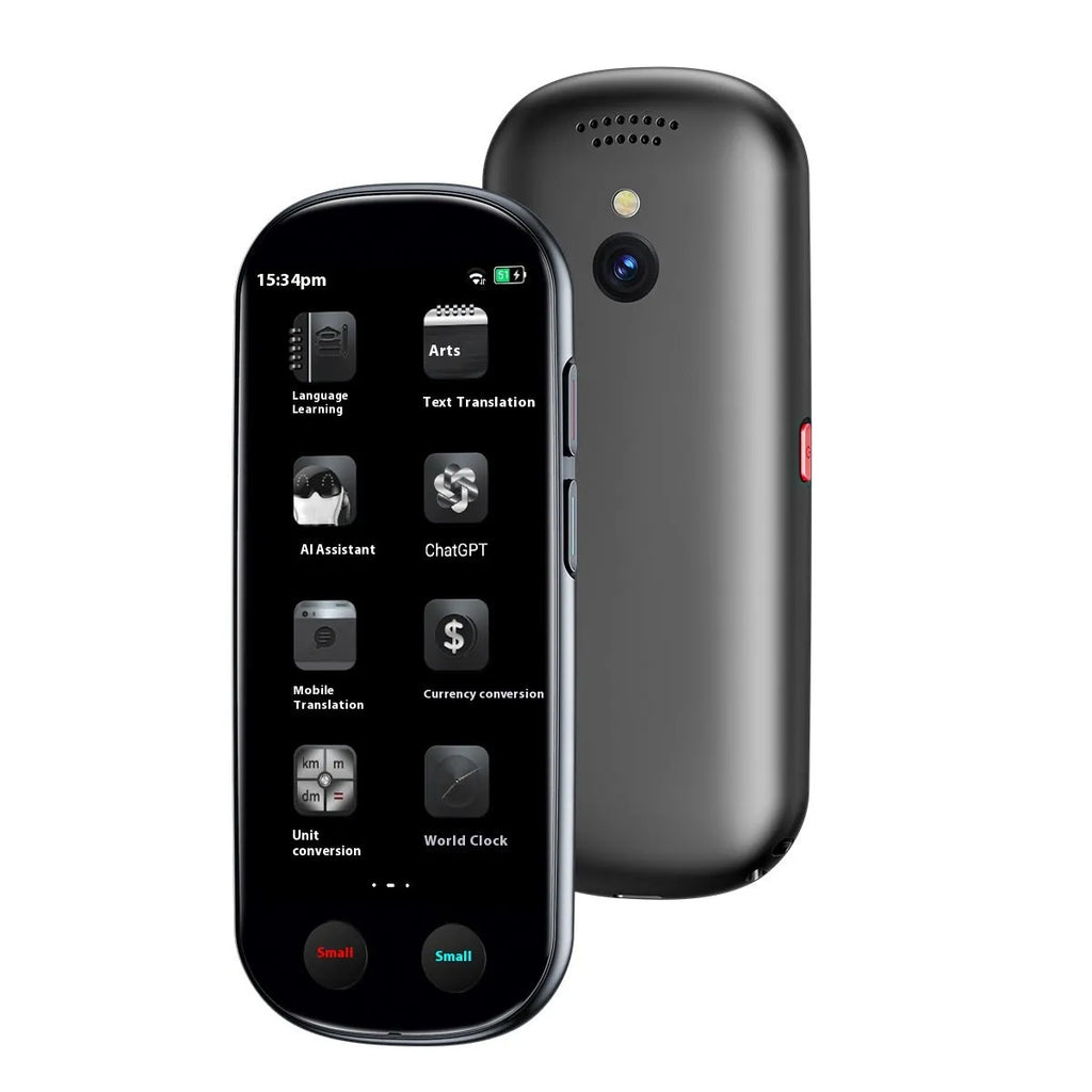 Black wireless simultaneous interpretation translation device for business meetings with included accessories