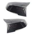 Paint bright black modified horn rear-view mirror shell for BMW 3 Series and 4 Series cars