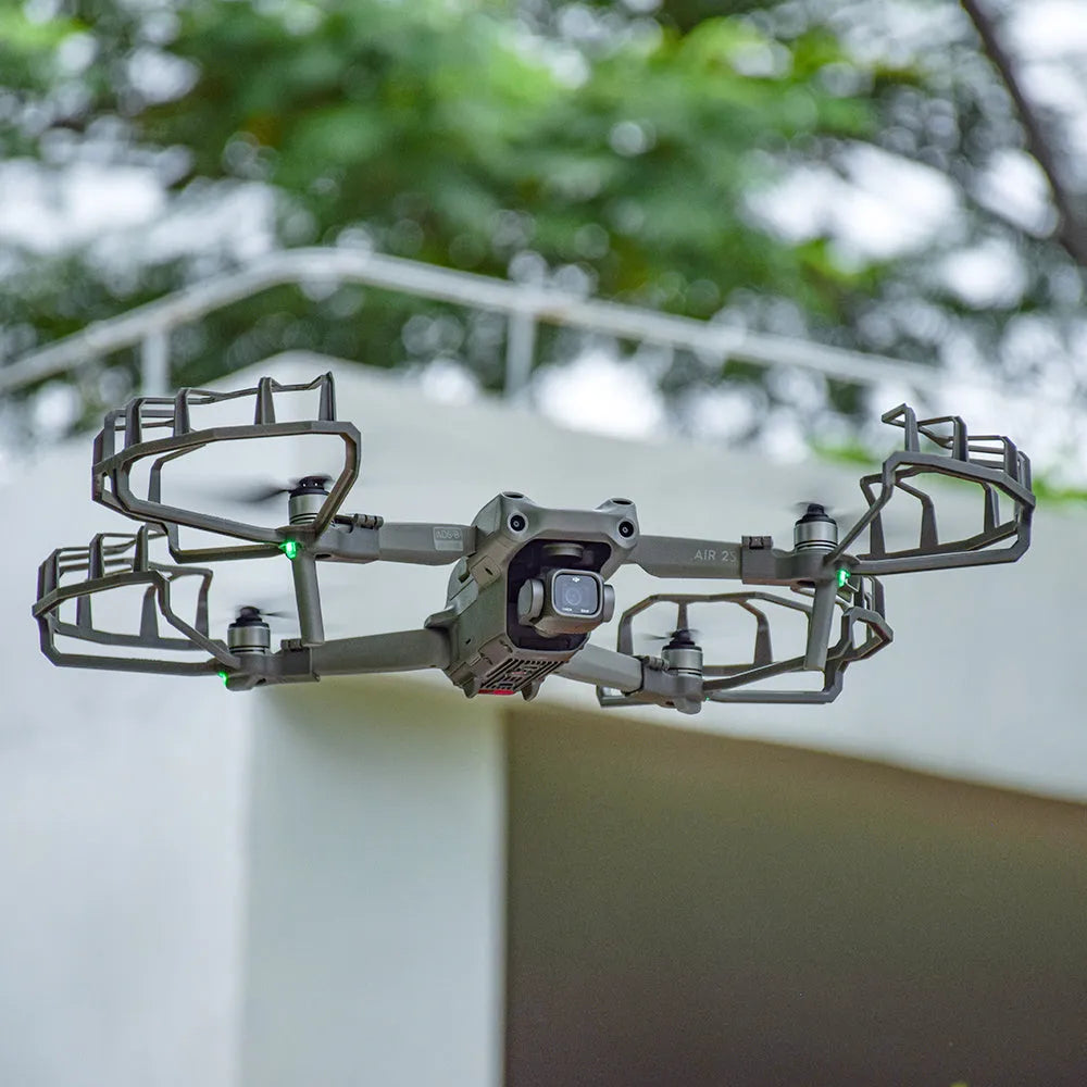 Grey ABS plastic propeller anti-collision protection ring for DJI Mavic Air 2 and Air 2S drones.