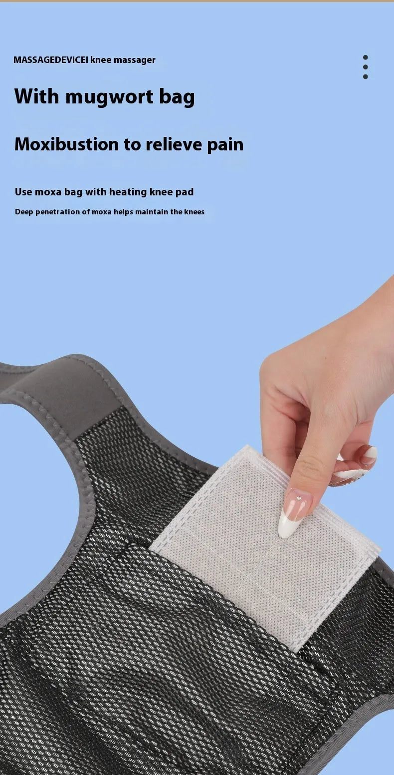 Rechargeable hand massager with cloth construction and Type-C charging cable