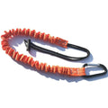 Orange 90cm fishing rod safety rope with anti-separation design