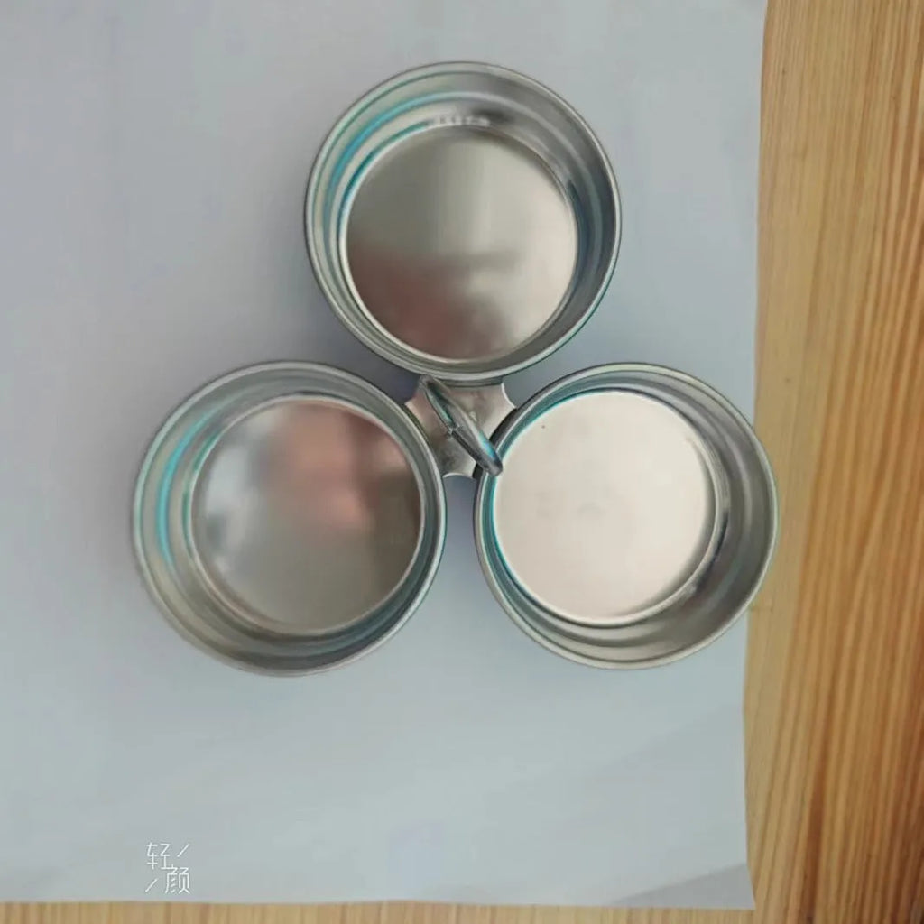 Heart-shaped stainless steel mini egg steamer for household kitchen use