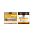Cow Fat Nourishing Skincare Cream 114g jar with ingredient list featuring tallow and vitamin E