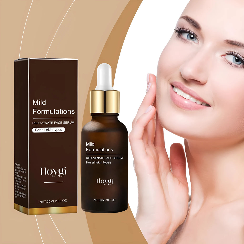 30ml facial essence in square 2.8cm bottle with arbutin, vitamin C and hyaluronic acid