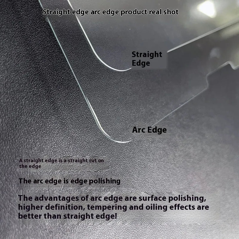 Tempered glass screen protector for Samsung Galaxy tablet with anti-fingerprint coating
