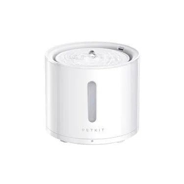Smart pet water dispenser wireless loop filter with included host, filter element, and adapter for dogs and cats