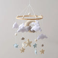 Handmade felt wind chimes baby rattle in wind chimes style for infants 0-3 years