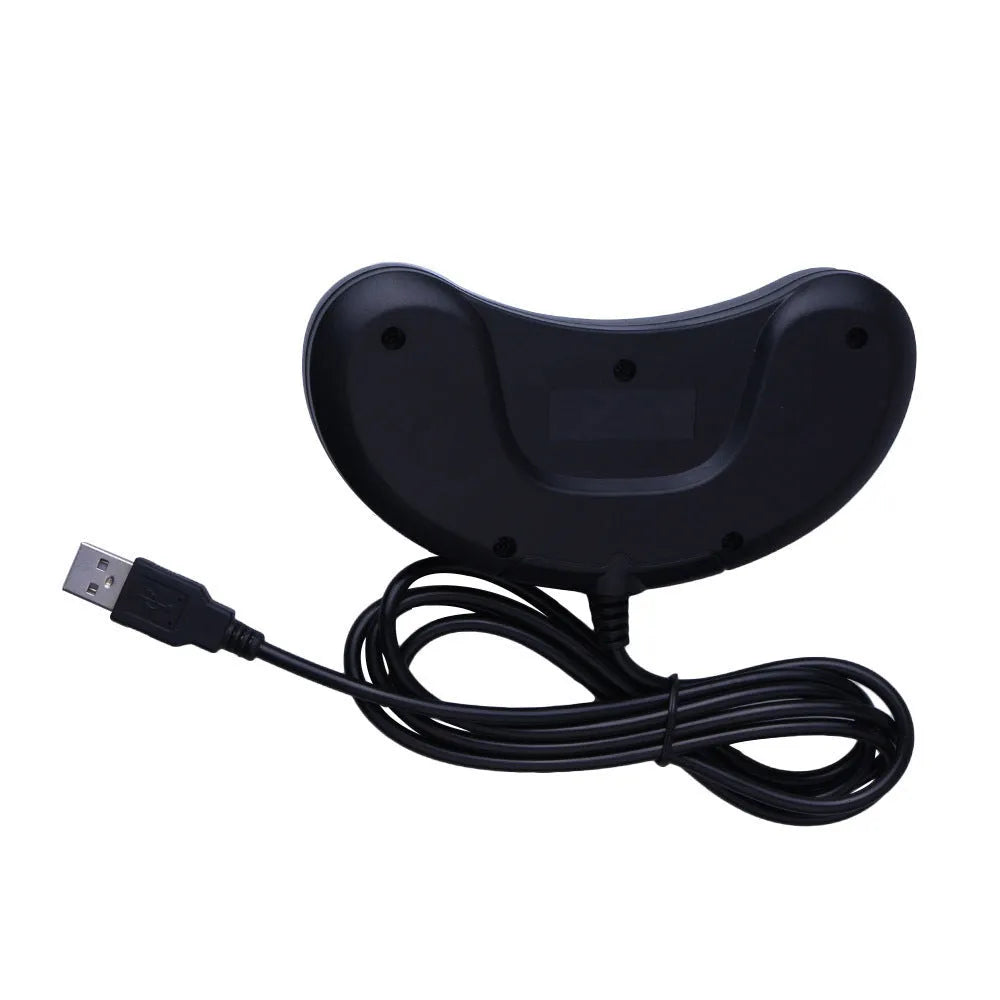 Black Sega USB PC game controller with 1.8-metre cable for Windows gaming