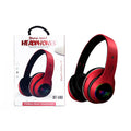 Explosive Bluetooth headset USB model in black with 40mm driver and Bluetooth 5.0