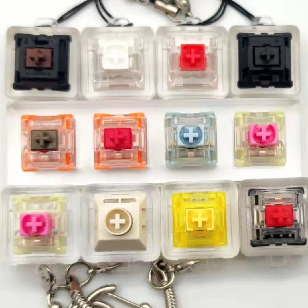 Yellow resin cheese key cap for mechanical keyboards with food-themed design