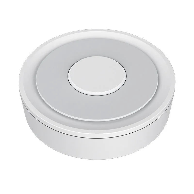 White intelligent ZigBee dual mode wired gateway home control hub 78mm