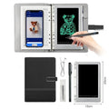 85-inch electronic writing pad with stitching pattern in choice of colours including black, dark blue, and sky blue
