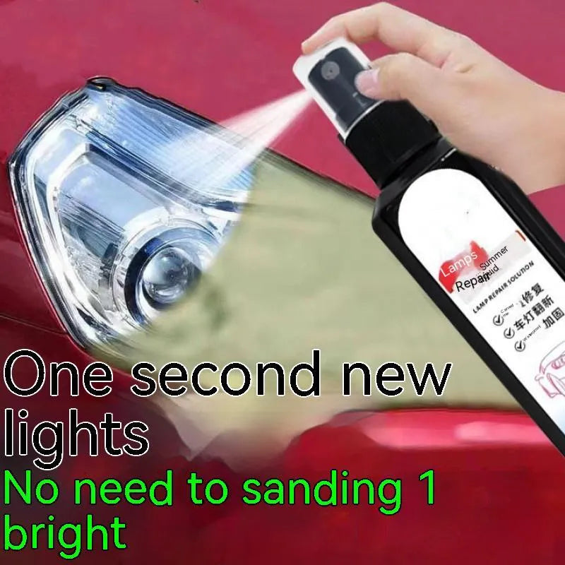 Car headlight renovation repairing liquid 100ml bottle for headlamp lens restoration