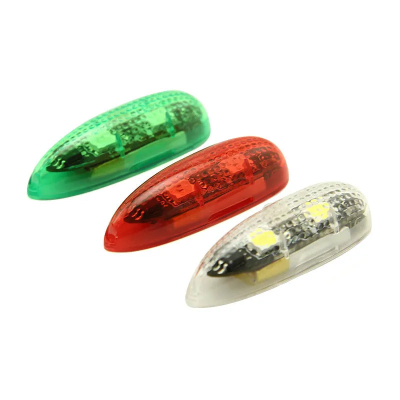 V3 wireless charging waterproof navigation lights for RC models in green red white options