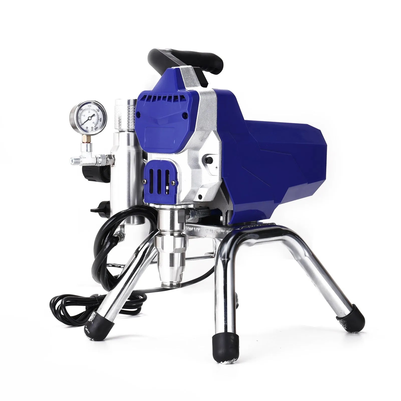 3901 fireproof paint high-pressure airless spraying machine with spray gun and 10m hose on table assembly