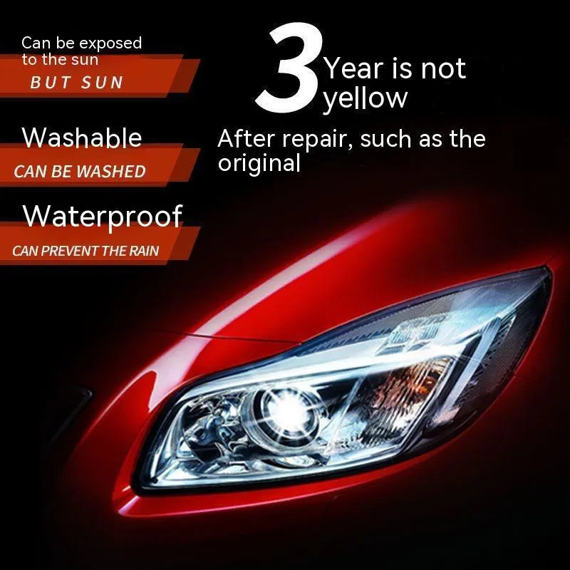 Car headlight renovation repairing liquid 100ml bottle for headlamp lens restoration