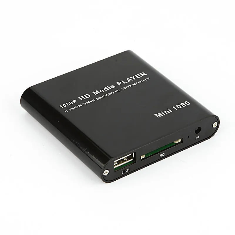 1080P Full HD media player with all-metal construction and HDMI interface