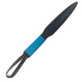 Blue handled nylon dog break stick for bite training, measuring 35 cm long.
