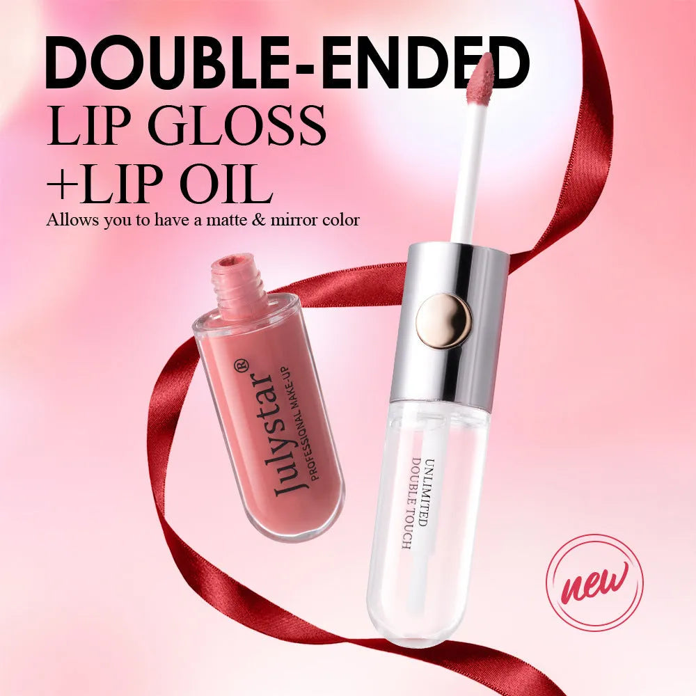Women's lasting lip gloss tube in 6ml size with moisturising formula