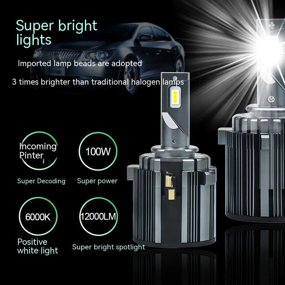 Volkswagen Golf 7 LED low beam headlight bulb in aluminium housing