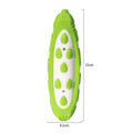 Large green simulation dog toy, meat-scented, resistant to biting teeth, for puppy training