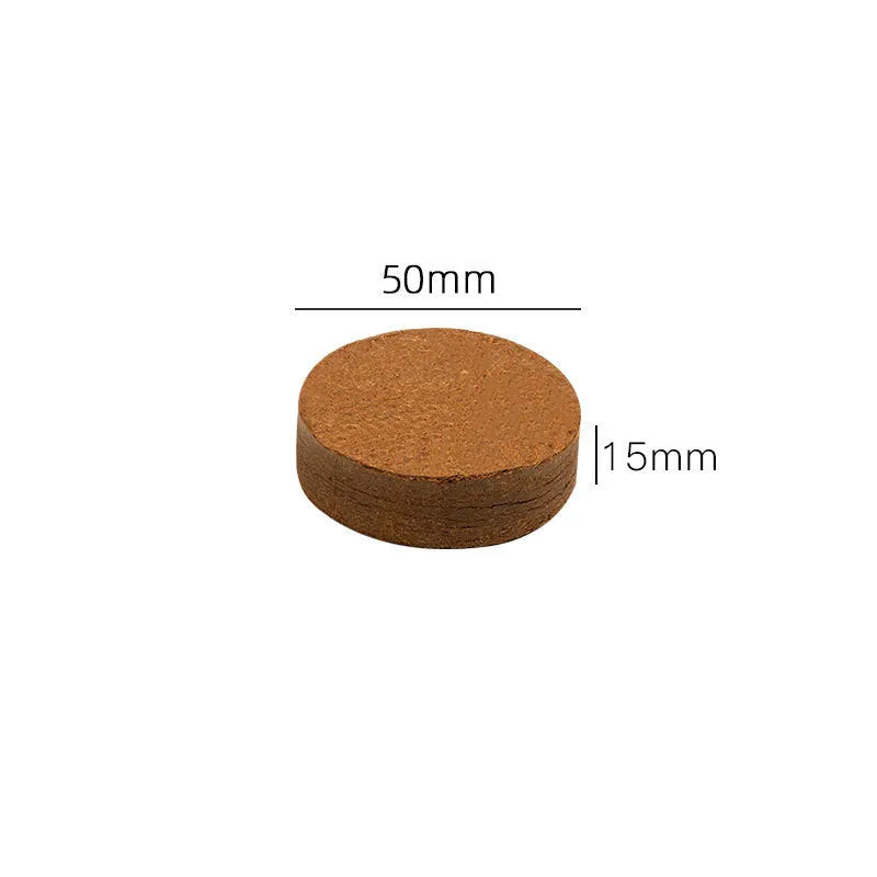 Eight sizes of nutrient soil planting blocks for vegetable seedling cultivation