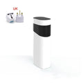 Small desktop instant water dispenser in black or green with digital display and compact design