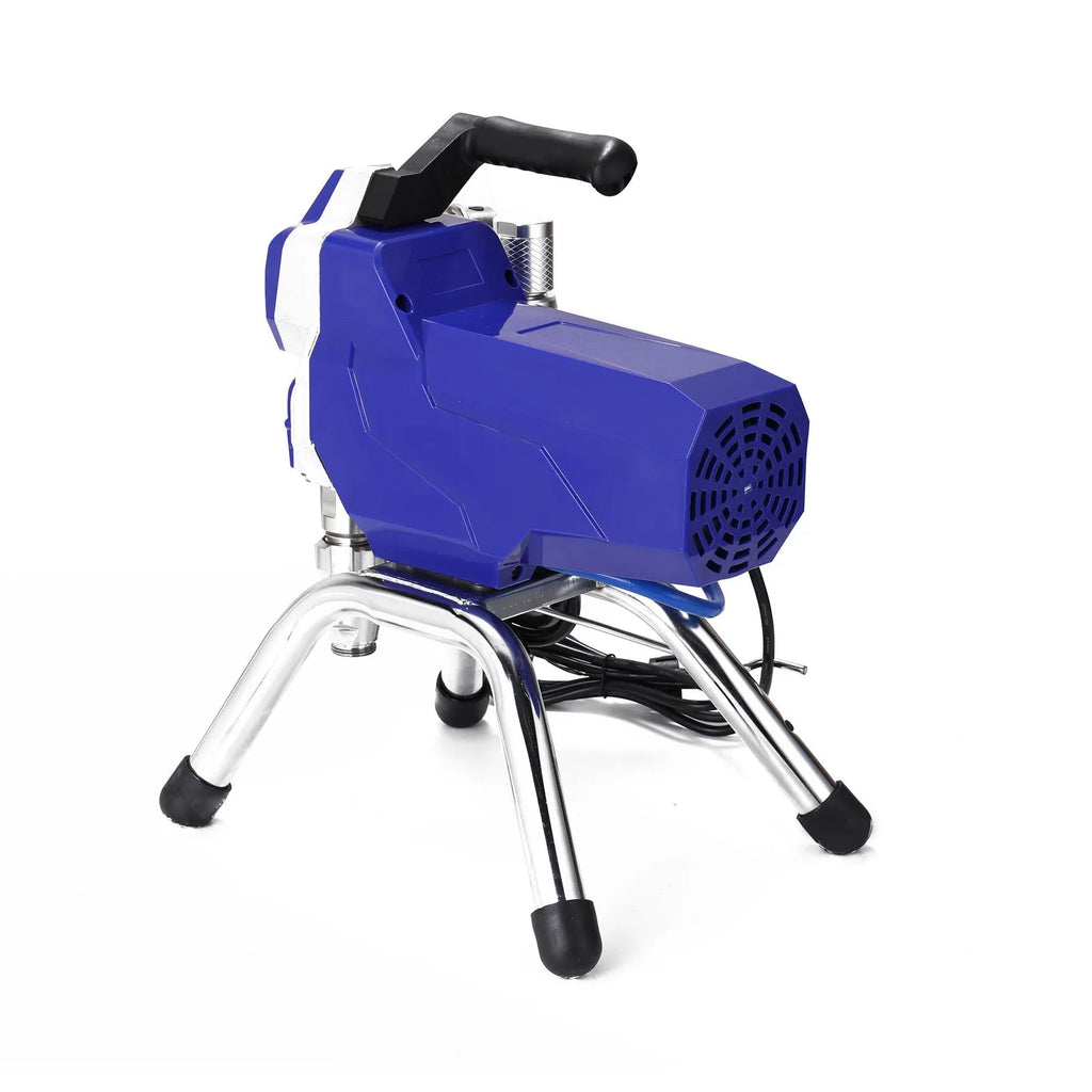 3901 fireproof paint high-pressure airless spraying machine with spray gun and 10m hose on table assembly