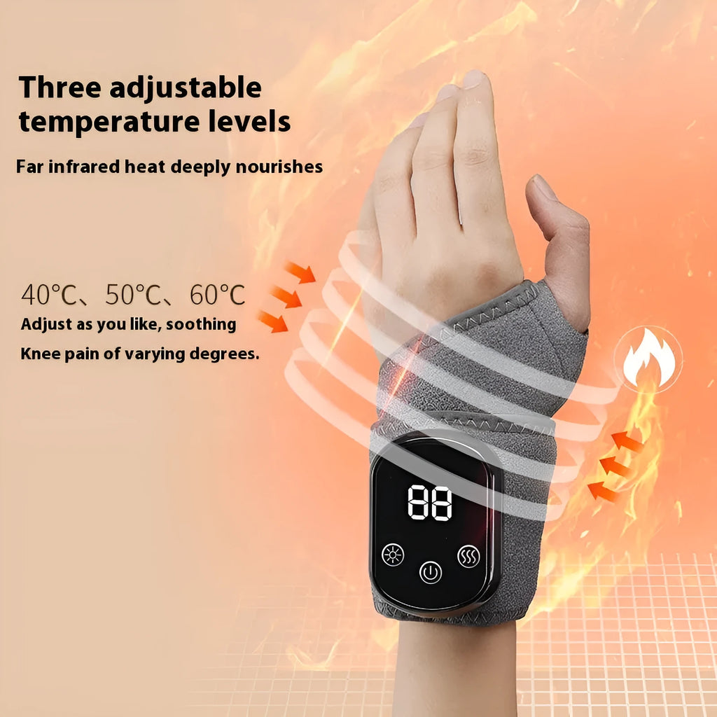 Rechargeable hand massager with cloth construction and Type-C charging cable
