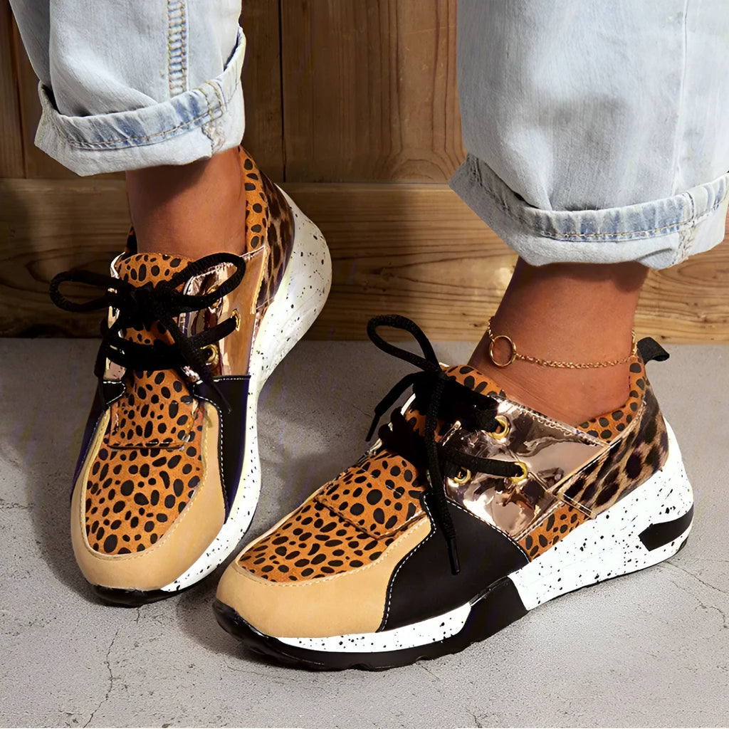 Women's casual wedge heel sneakers with suede upper in multiple colour options