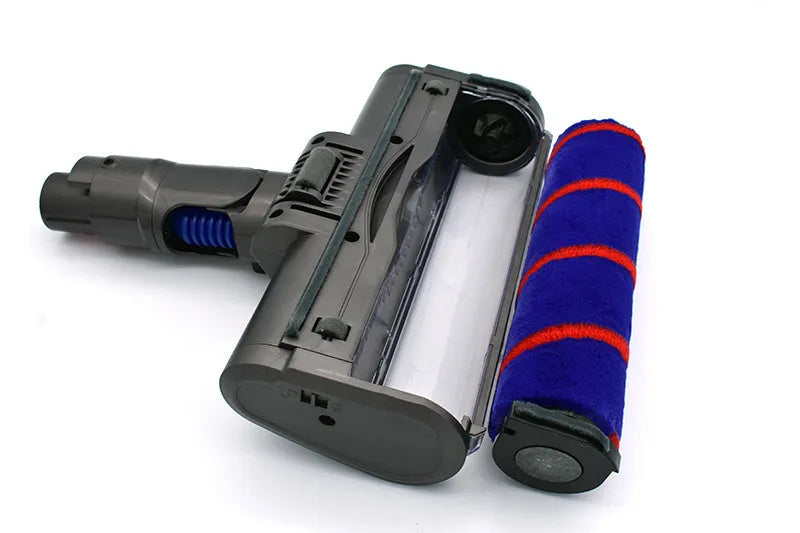 Dyson V7 V8 V10 V11 compatible replacement vacuum floor brush head with soft velvet roller